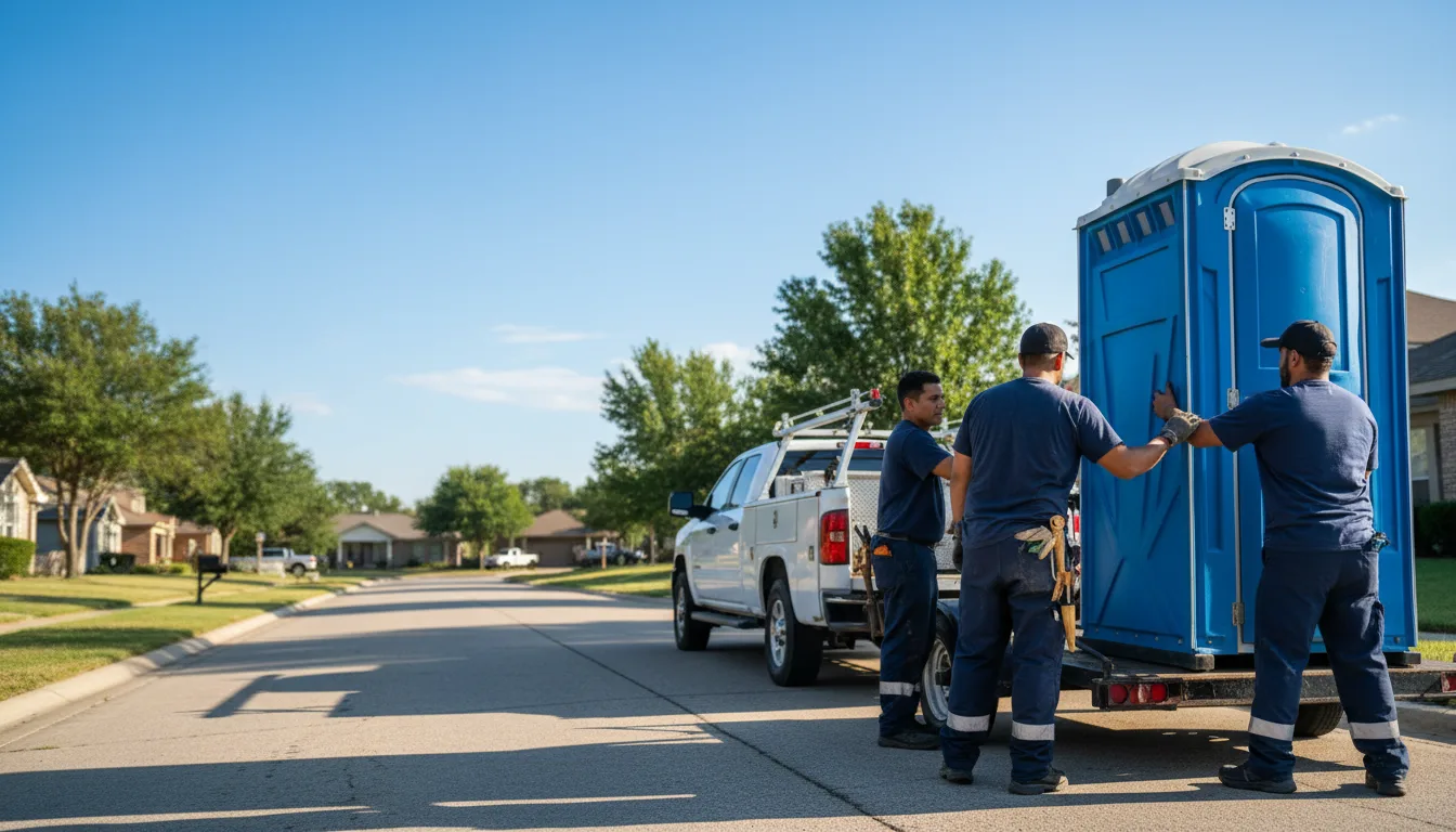 Portable Toilet Rental in Middle Point, OH near me